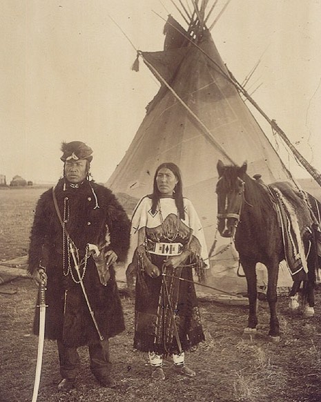 Plains Cree, Blackfoot, Dakota, who lived with the buffalo on the prairies and grasslands.
