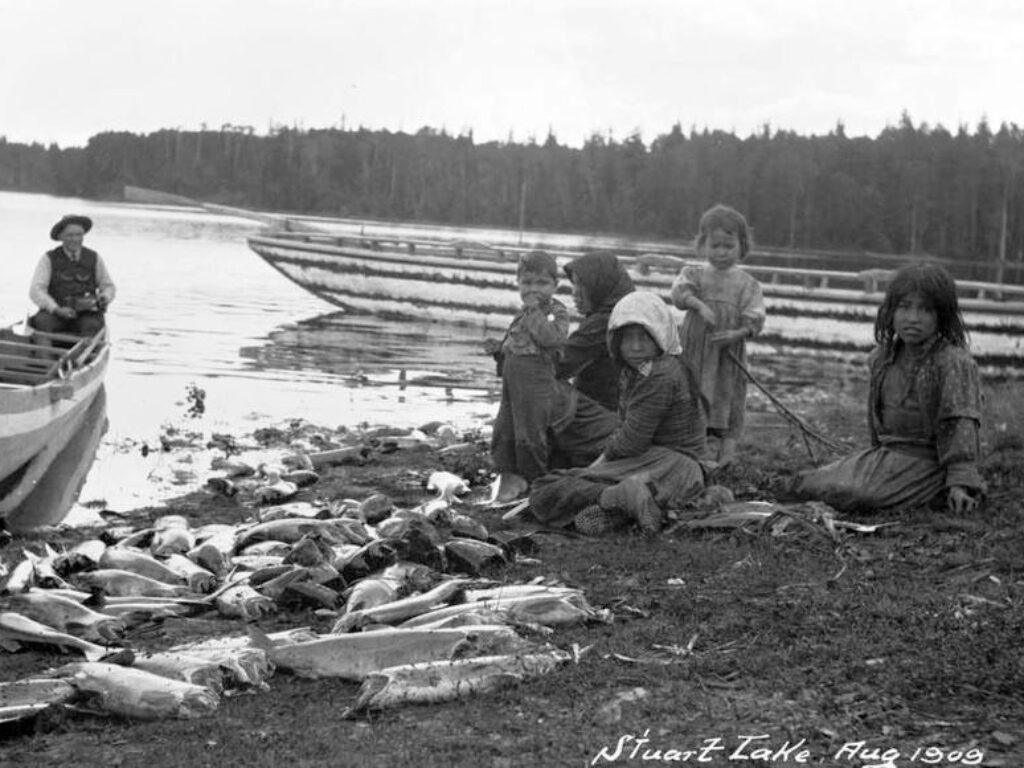 Learning was hands-on, experiential, and took place out in the environment or within First Nations cultural practices (such as the potlatch or longhouse systems on the west coast)