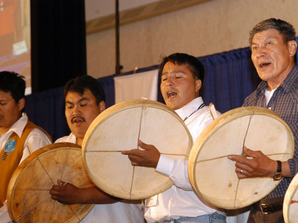 Have a look here at some of the different styles of drum. The drum protocols and traditions vary between different Nations.